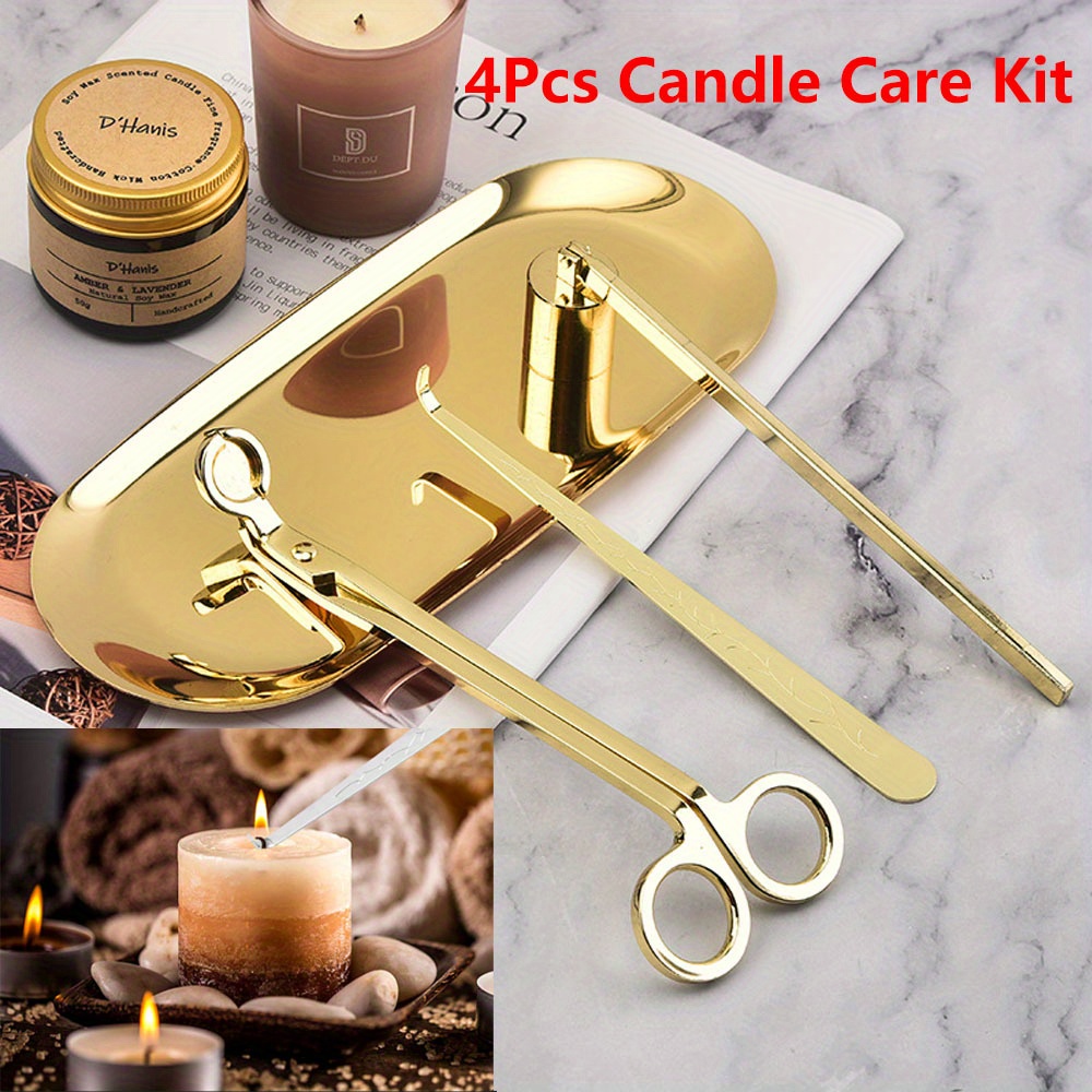 Candle Making Supplies Kit - 4 stks/set Luxe Kaars Care Kit