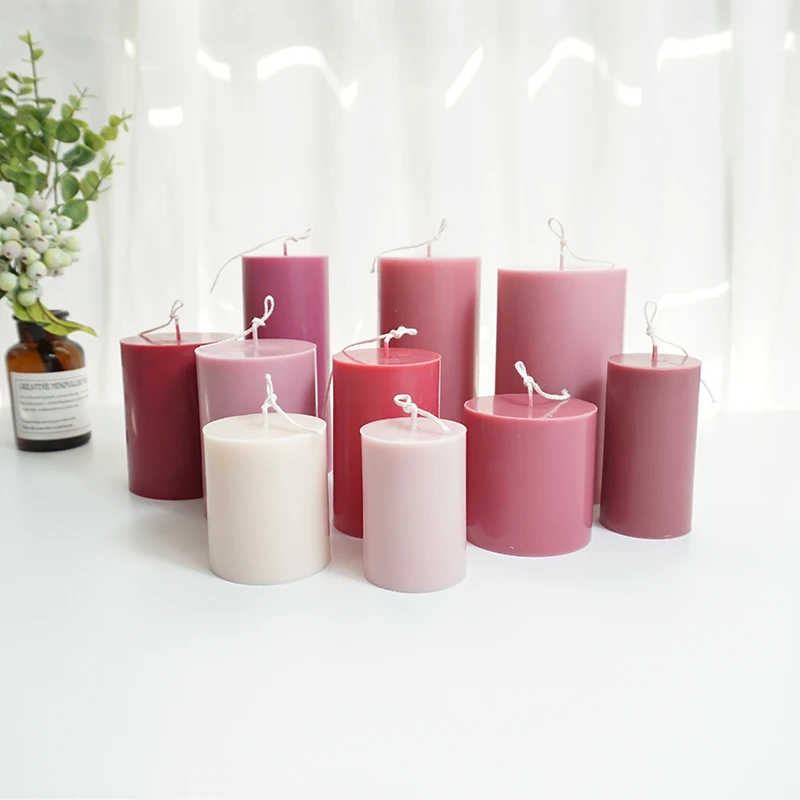 Candle Making Supplies Jars - Flat Top Grote Cilindrische Kaars Schimmel
