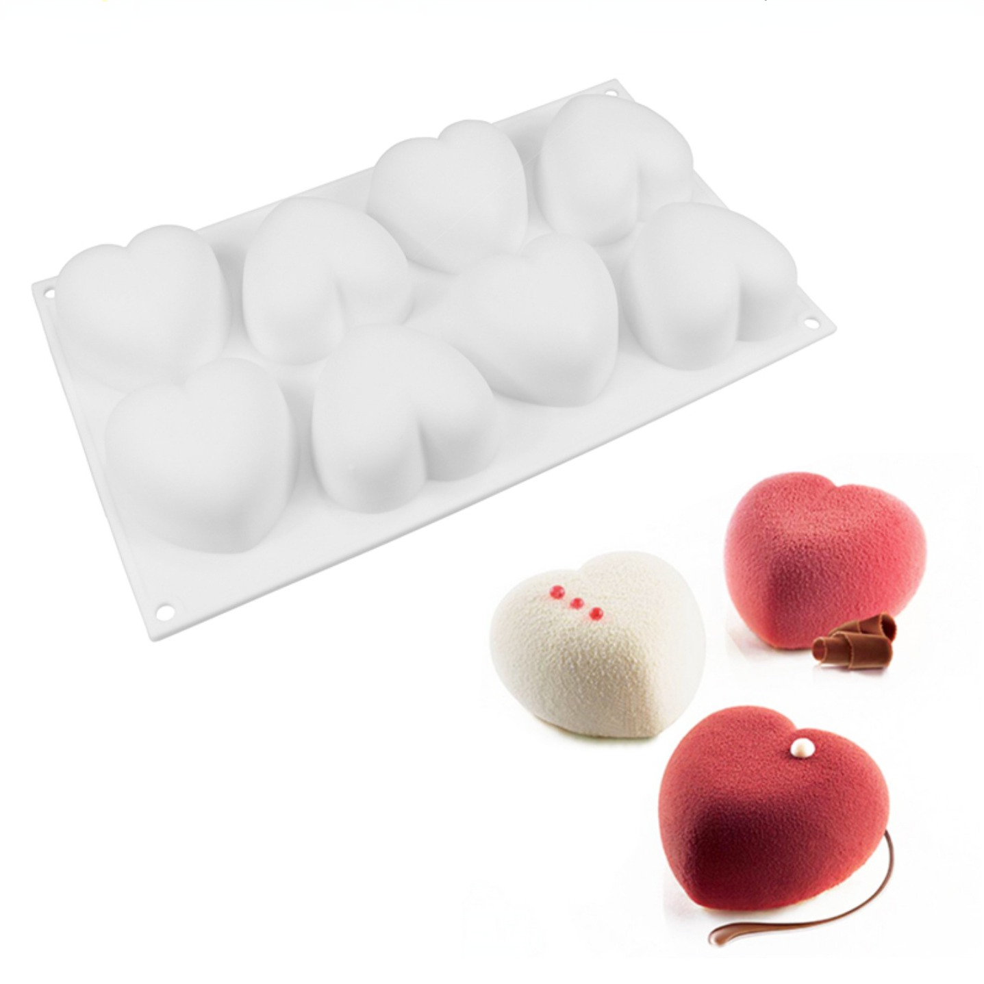 Candle Making Supplies Kit - Liefde Hart Siliconen Zeep Schimmel Handgemaakte