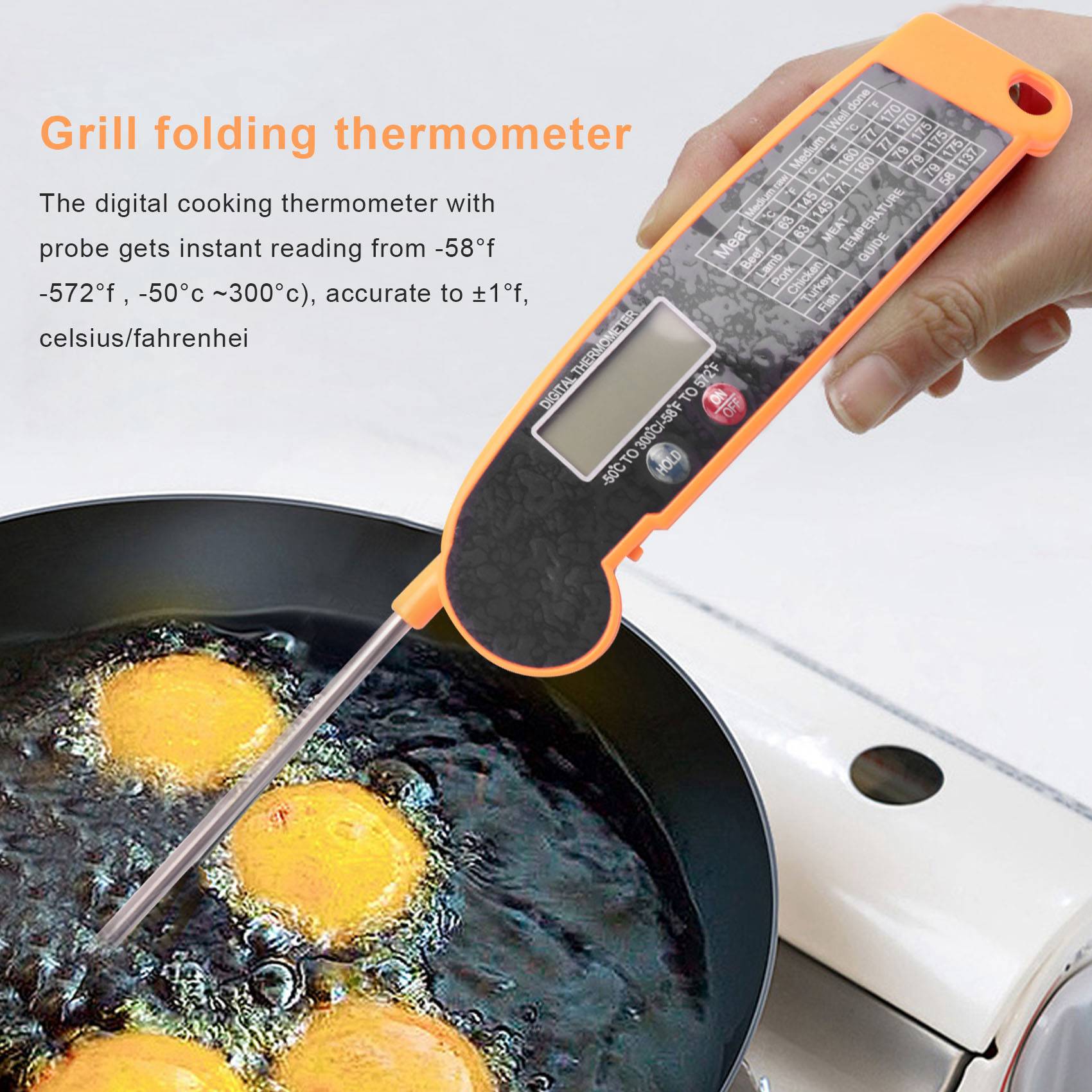 ABMI-Digital Instant Read Vlee - Digital Thermometer Probe recensie en prijs