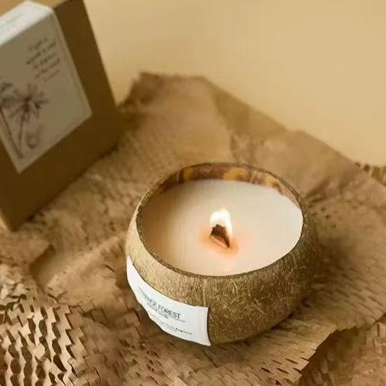 Natuurlijke kokosnoot geurkaar - Candle Supplies Free Shipping recensie en prijs