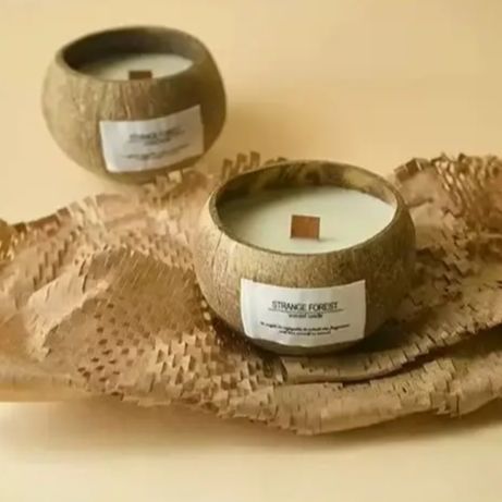 Natuurlijke kokosnoot geurkaar - Candle Supplies Free Shipping recensie en prijs