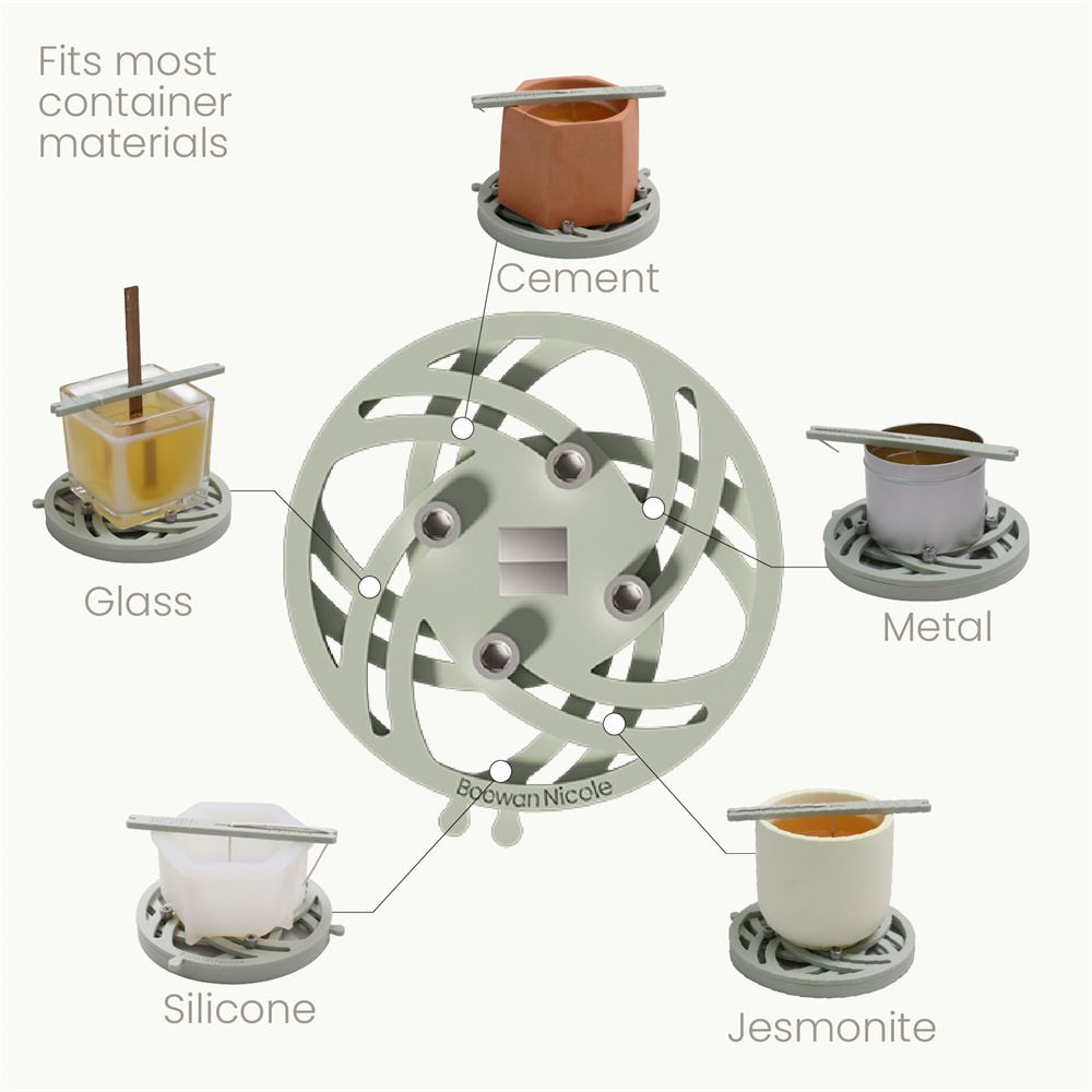Nicole Quick Magnetic Candle W - Candle Making Supplies Jars recensie en prijs
