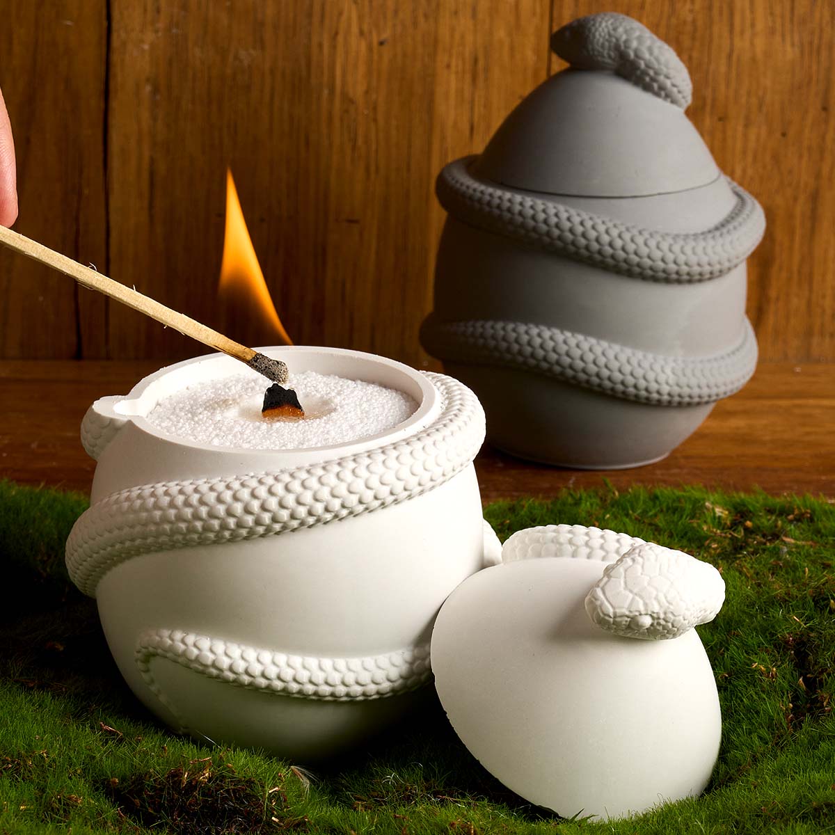 Slangenei met deksel Kaarspot  - Candle Making Supplies Jars recensie en prijs