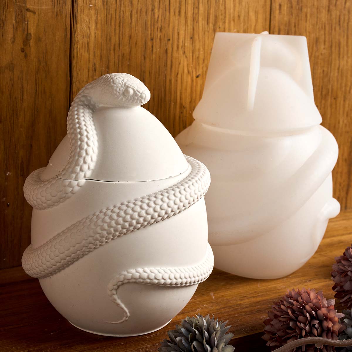 Slangenei met deksel Kaarspot  - Candle Making Supplies Jars recensie en prijs