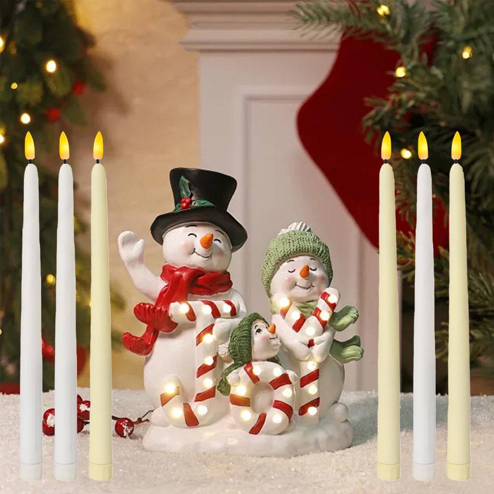 6 stuks LED-kaarsen zonder vla - Candle Supplies Free Shipping recensie en prijs
