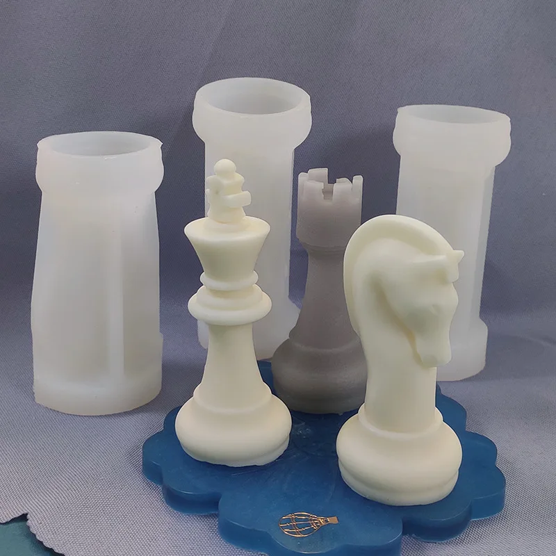 Schaakstukjes Kaarsen Silicone - Candle. Queen recensie en prijs