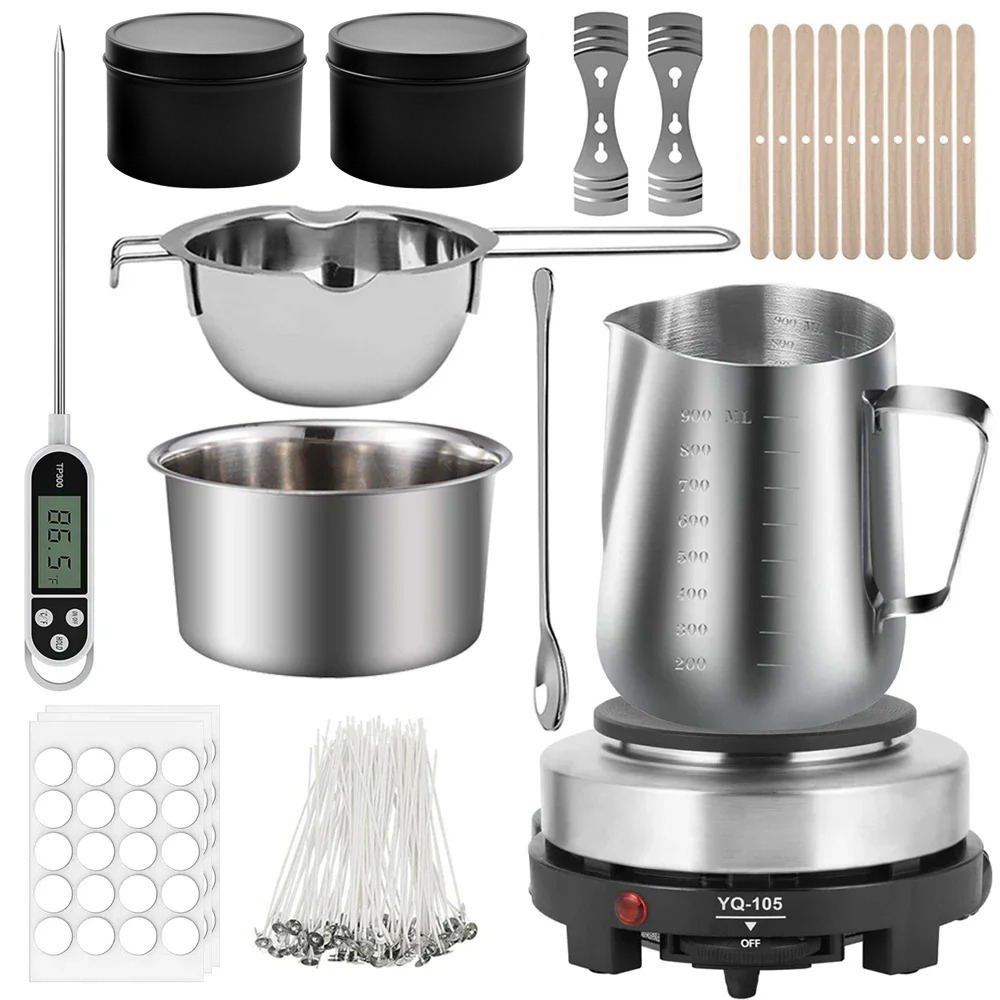 Glintmos DIY kaarsenmaakset me - Candle Making Supplies Kit recensie en prijs