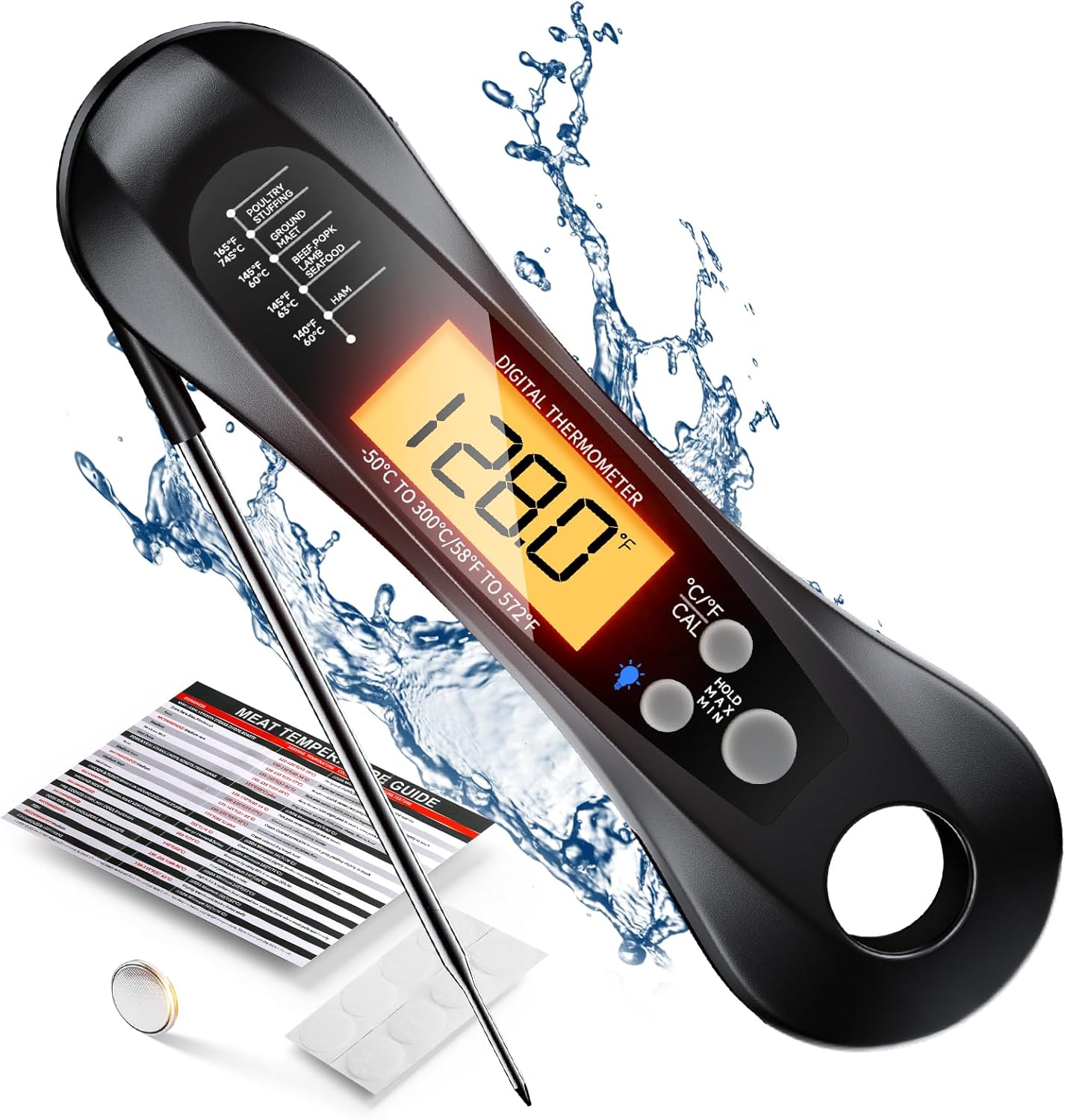 Digitale, direct afleesbare vl - Digital Thermometer Probe recensie en prijs