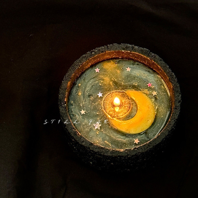 Smeltende Maan Geurende Kaars  - Candle Supplies Free Shipping recensie en prijs