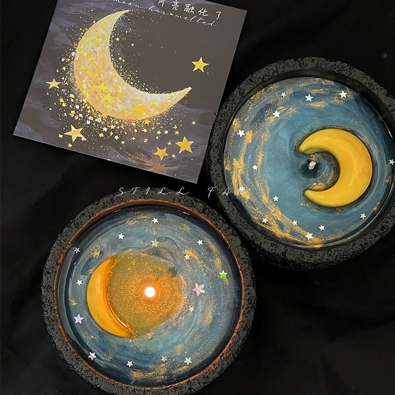 Smeltende Maan Geurende Kaars  - Candle Supplies Free Shipping recensie en prijs