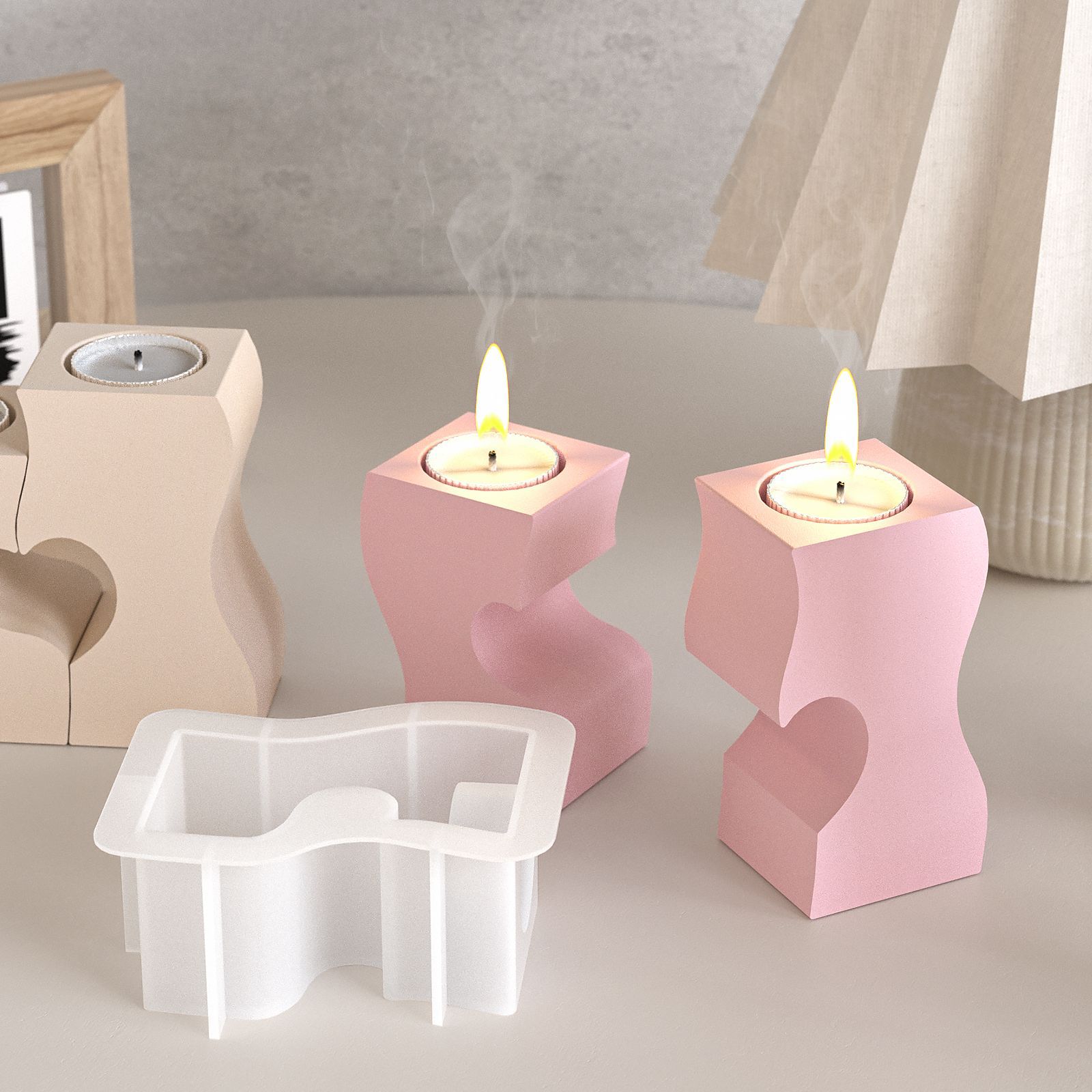 S Hart Kandelaar Siliconen Mal - Candle Making Supplies Kit recensie en prijs