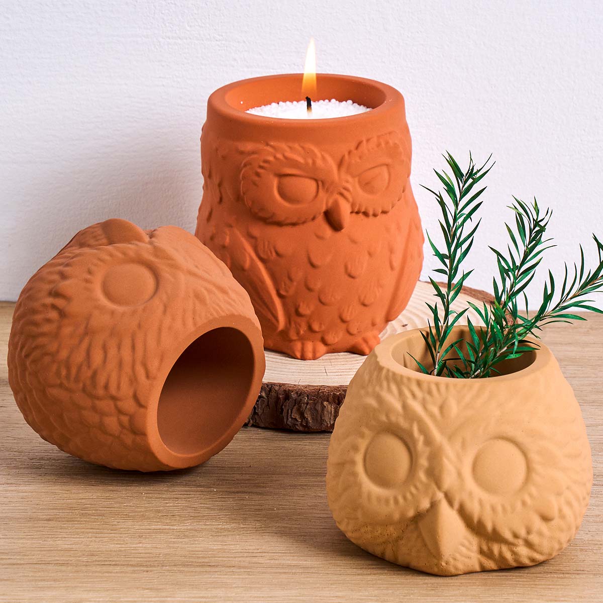 3D Uil Vorm Kaars Pot Silicone - Candle Making Supplies Jars recensie en prijs