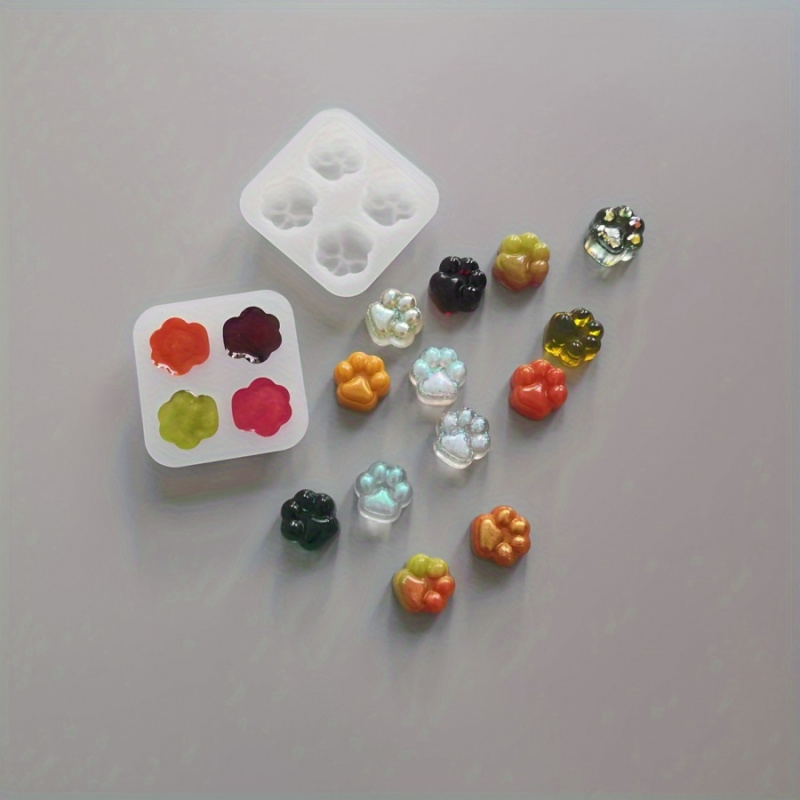 1Cat Paw Pattern siliconen mal - Candle Making Supplies Kit recensie en prijs