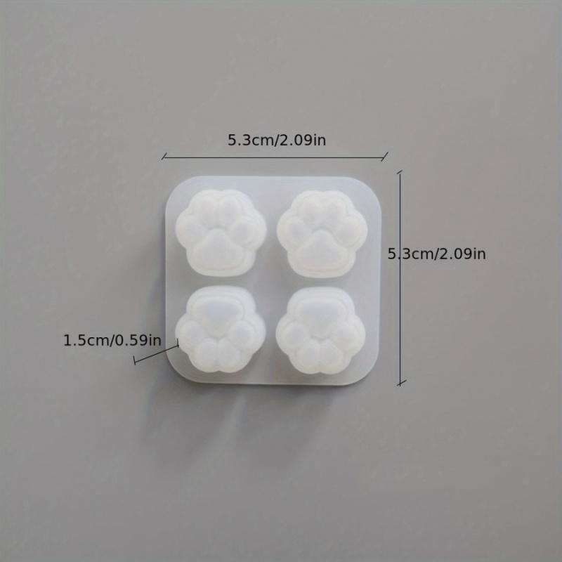 1Cat Paw Pattern siliconen mal - Candle Making Supplies Kit recensie en prijs