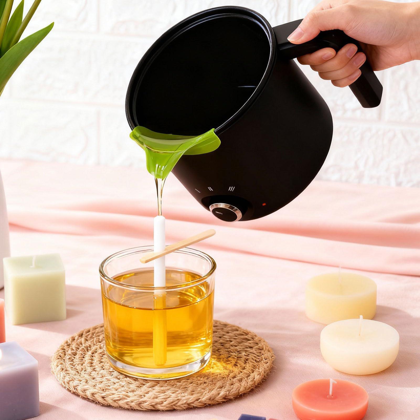 Kaarswas smeltpot 1,5L grote r - Candle Making Supplies Kit recensie en prijs