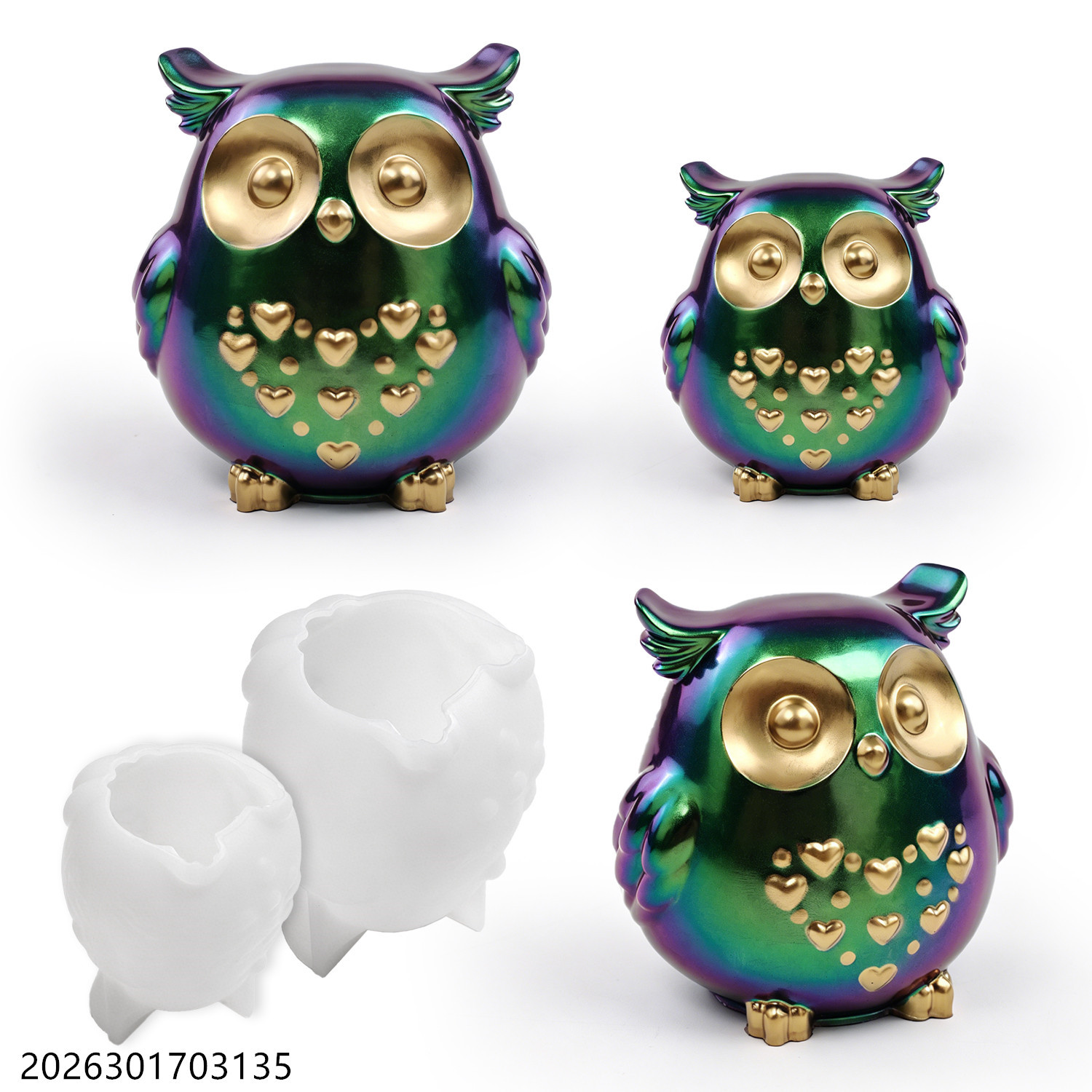 Uil siliconen mal 3D vogelvorm - Candle Making Supplies Kit recensie en prijs